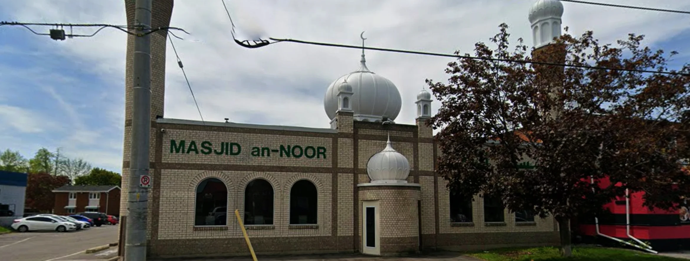 Exterior view of Masjid An Noor  St Catharines building